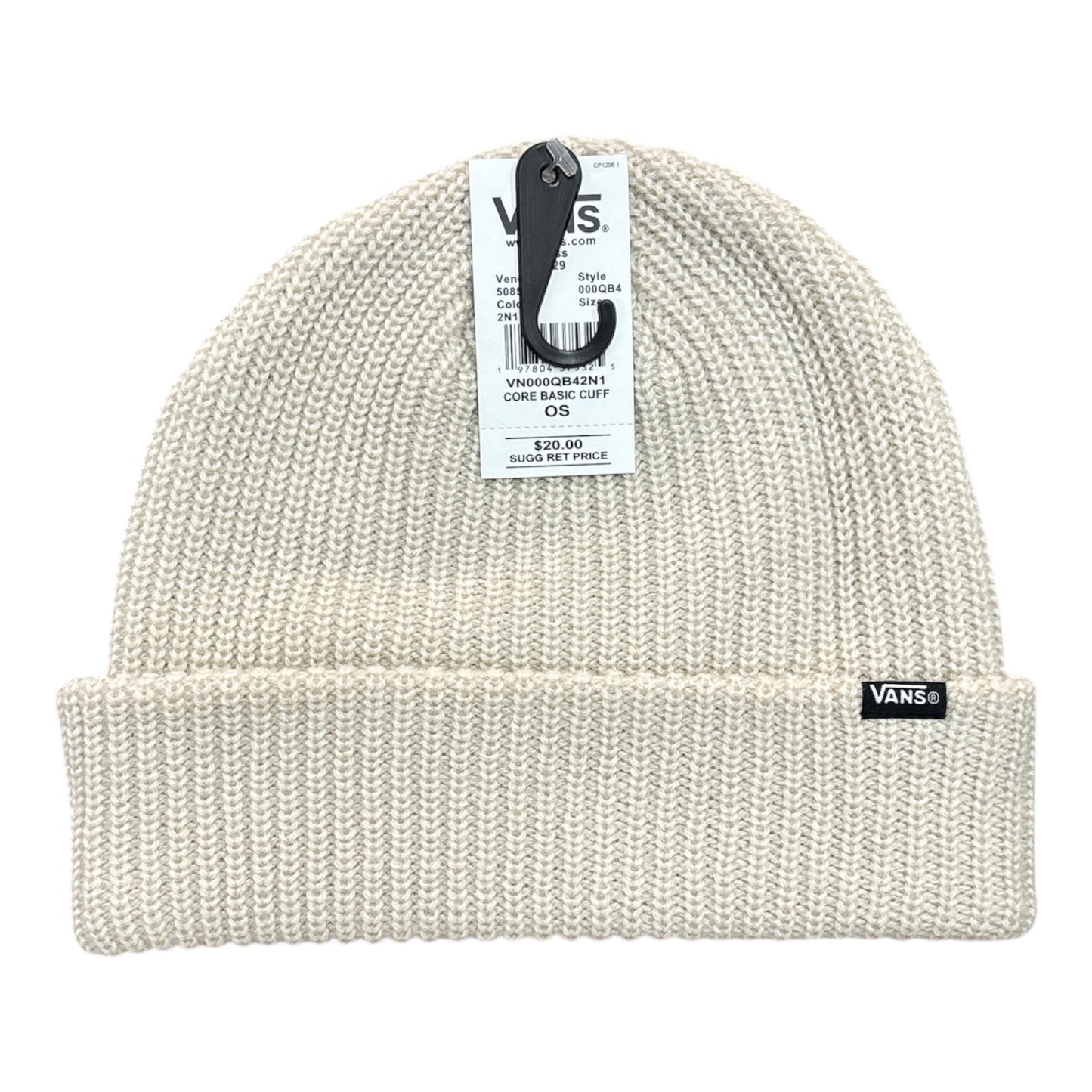 Vans Basic Cuff Beanie- Oatmeal