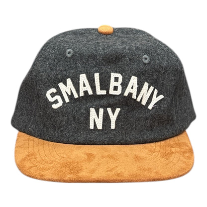 Hemstitch Mill Smalbany Arch Hat- Charcoal/Camel