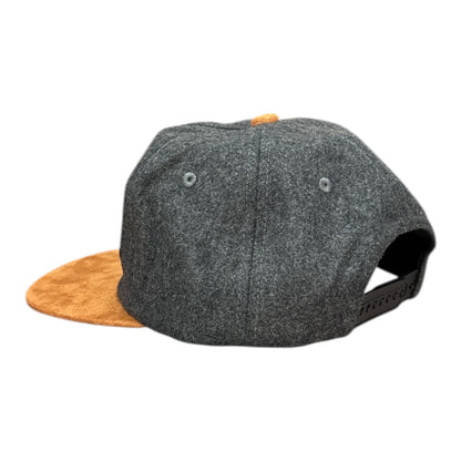 Hemstitch Mill Smalbany Arch Hat- Charcoal/Camel