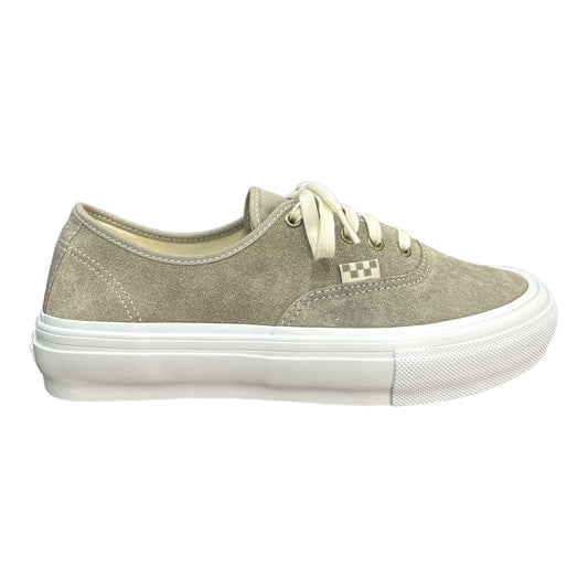 Vans Skate Authentic with Grey Suede and White outsole.