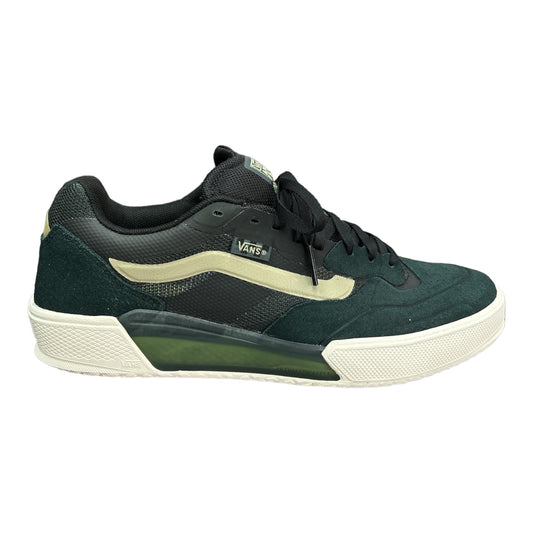 Vans AVE 2.0 Model in Forest green with Green and Khaki Outsole.
