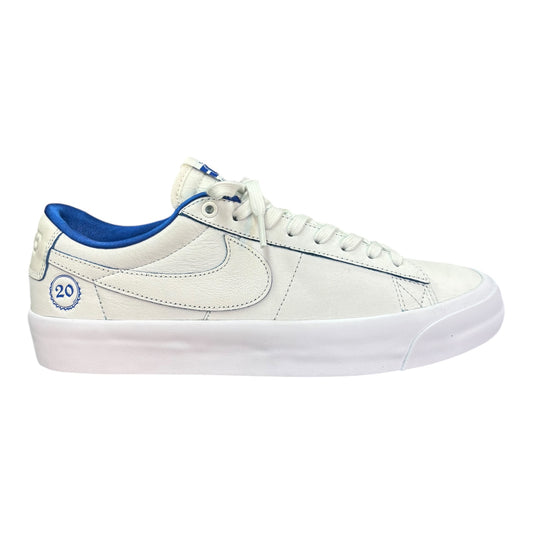 Nike SB Blazer Low Pro GT Premium- Summit White/Game Royal