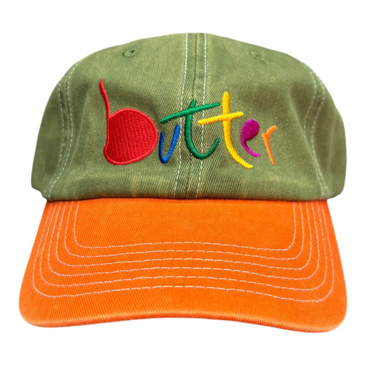 Butter Art 6 Panel Hat- Fatigue/Sherbert