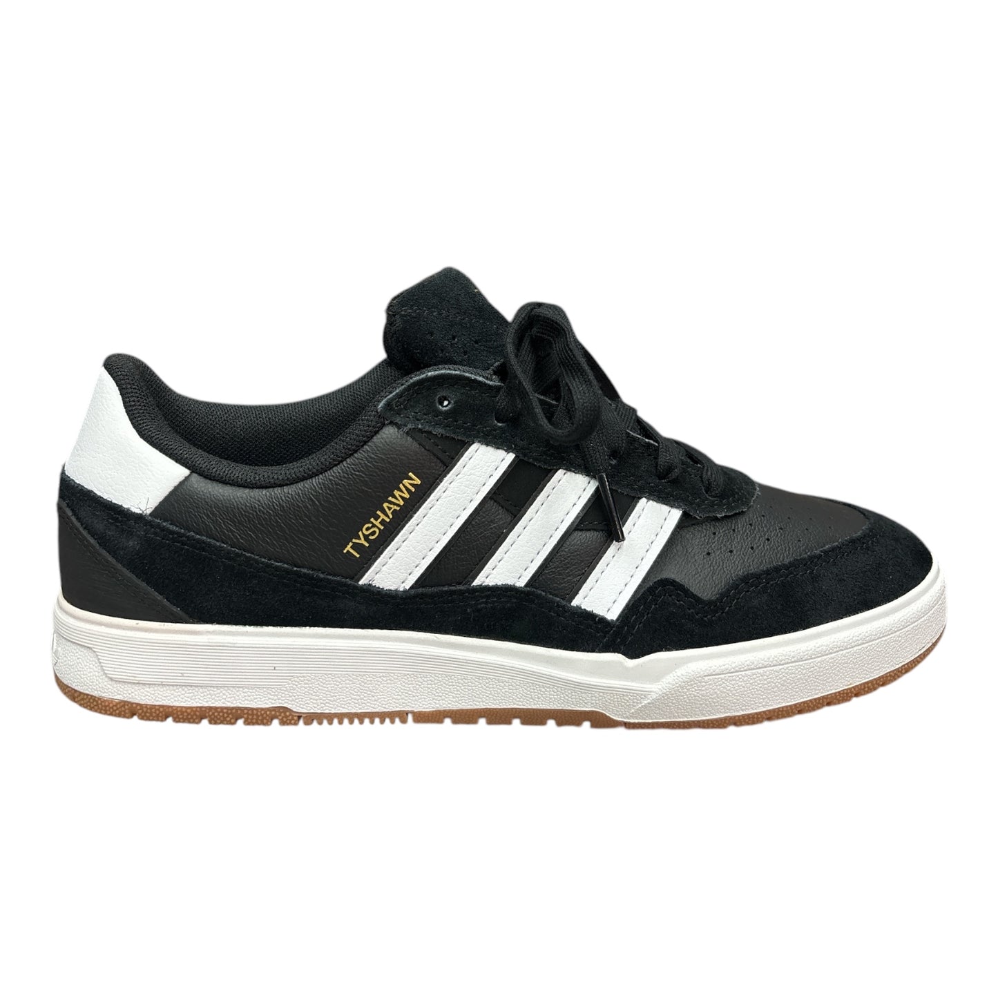 Adidas Tyshawn II- Core Black/Cloud White/Gum