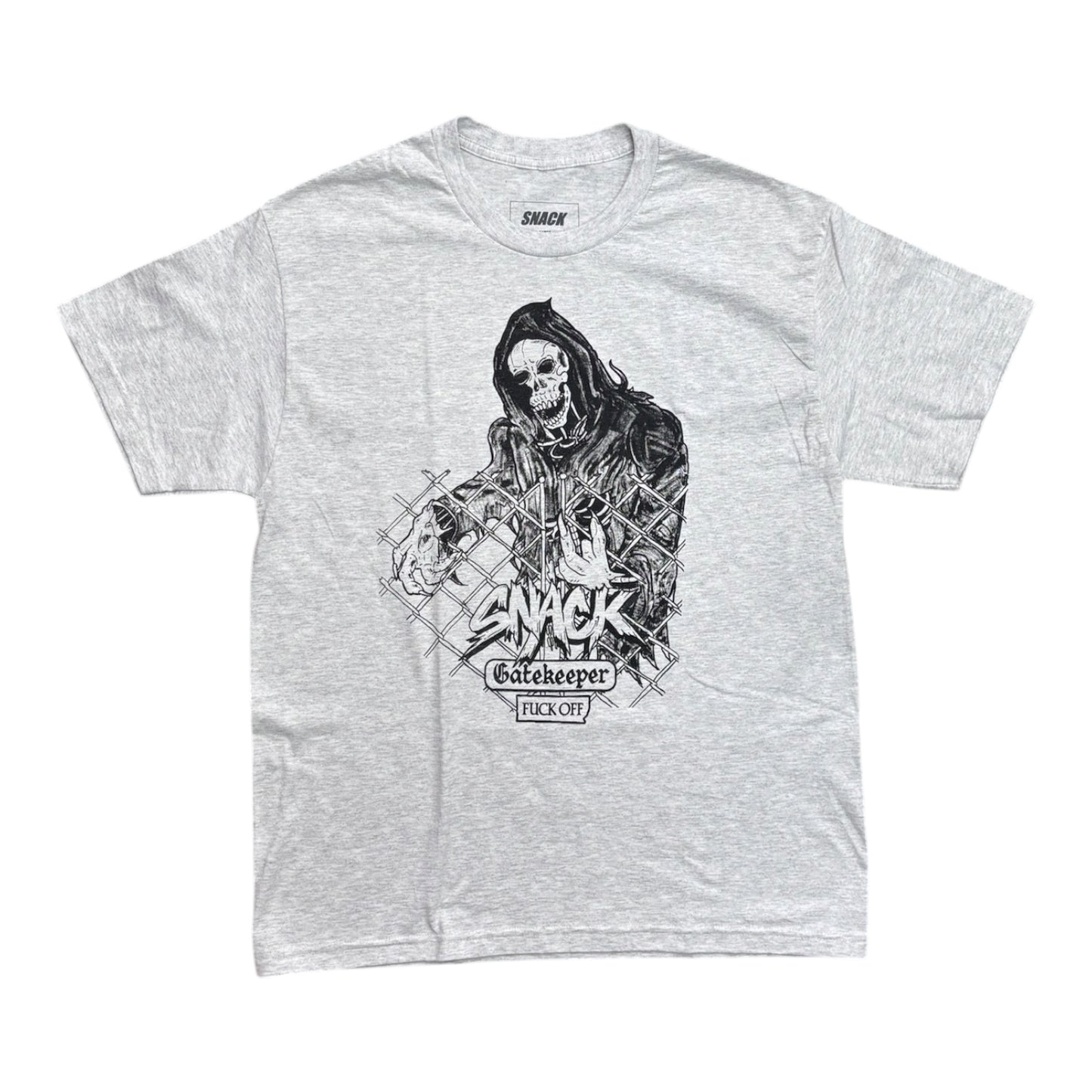 Snack Gatekeeper Tee- Ash