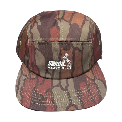Snack Earflap Hat- Bark Camo