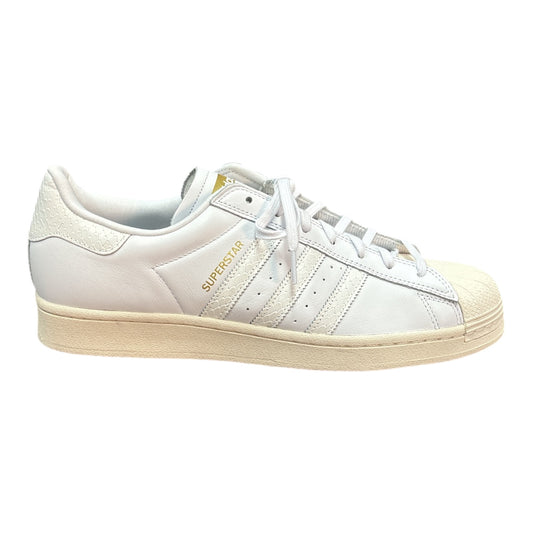 Adidas Superstar ADV (Leather)- White/White/Gold