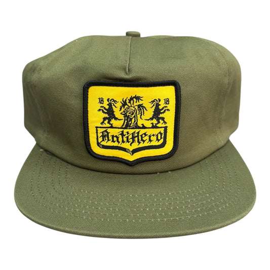 Anti Hero Coat of Arms Hat- Olive