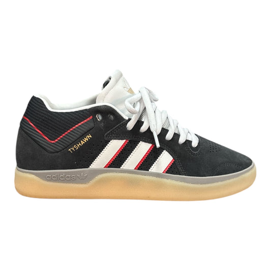 Adidas Tyshawn Mid- Carbon/White/Scarlet
