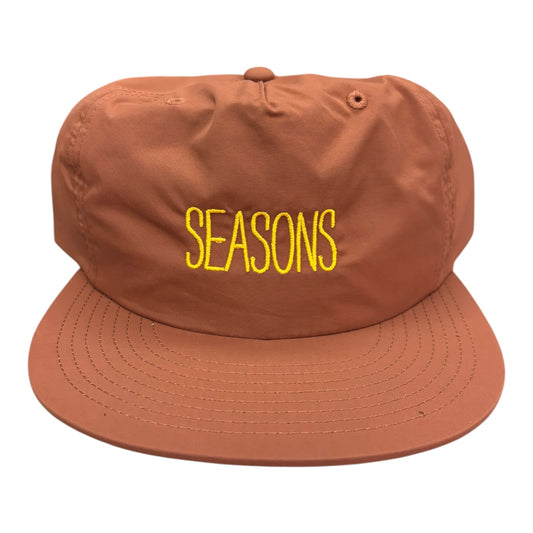 Seasons Skinny Font Hat- Bronze
