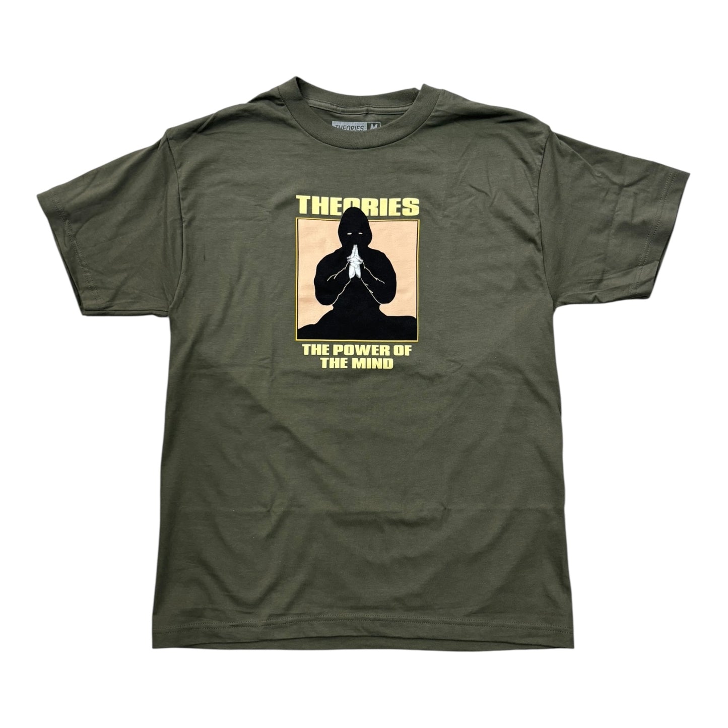 Theories Power of the Mind Tee- Olive