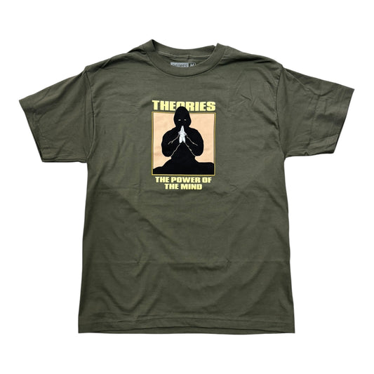 Theories Power of the Mind Tee- Olive