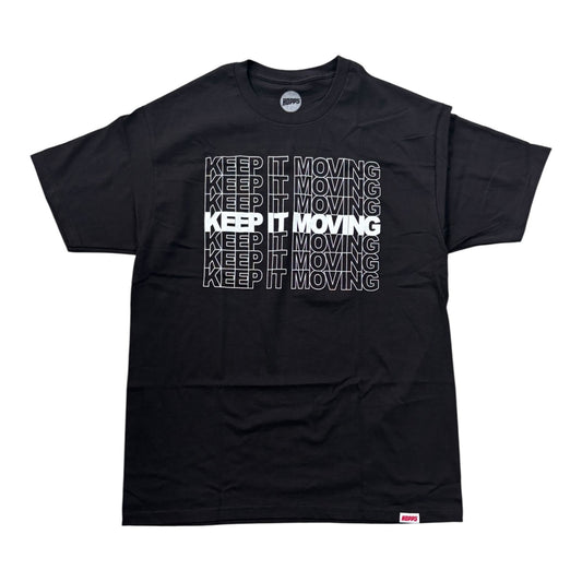Hopps Keep It Moving Tee- Black