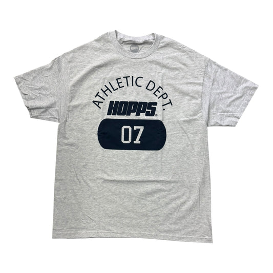 Hopps Athletic Dept 07' Tee- Ash Grey