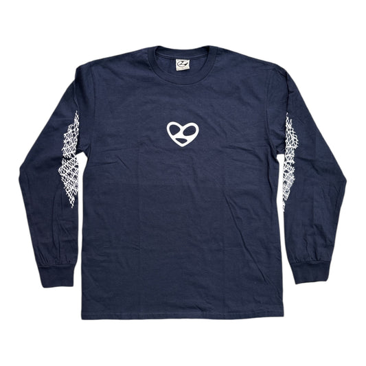 Limosine Temptress L/S Tee- Navy