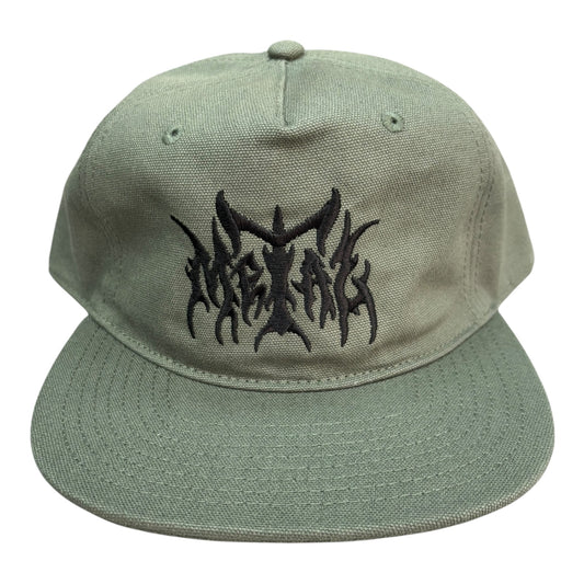 Metal Logo Canvas Hat- Cypress