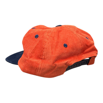 Hemstitch Mill Albany "A" Hat- Orange/Navy