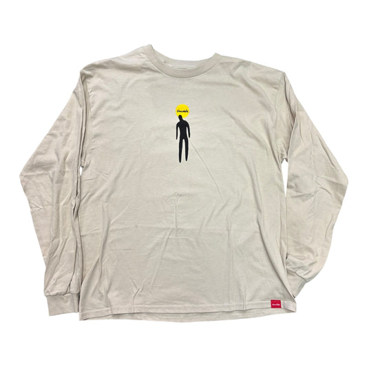 Chocolate Drip L/S Tee- Sand