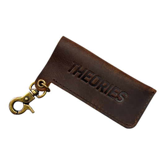Theories Stamp Logo Lighter Case Keychain