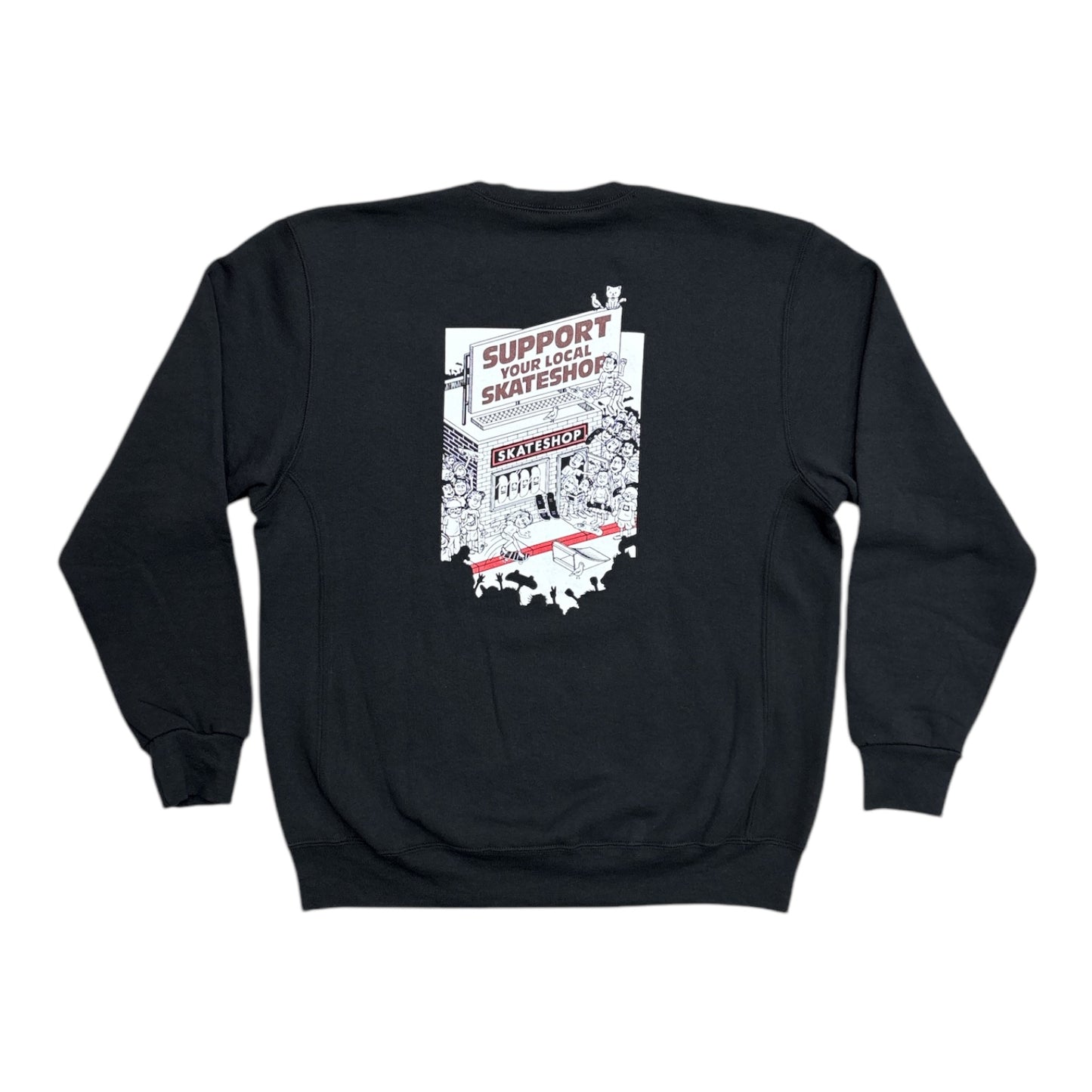 Seasons SSD Crewneck- Black