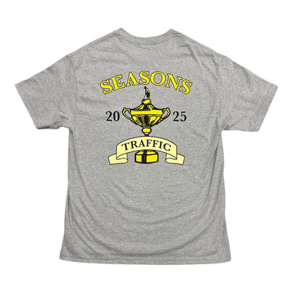 Seasons x Traffic Tin Cup Tee- Heather Grey