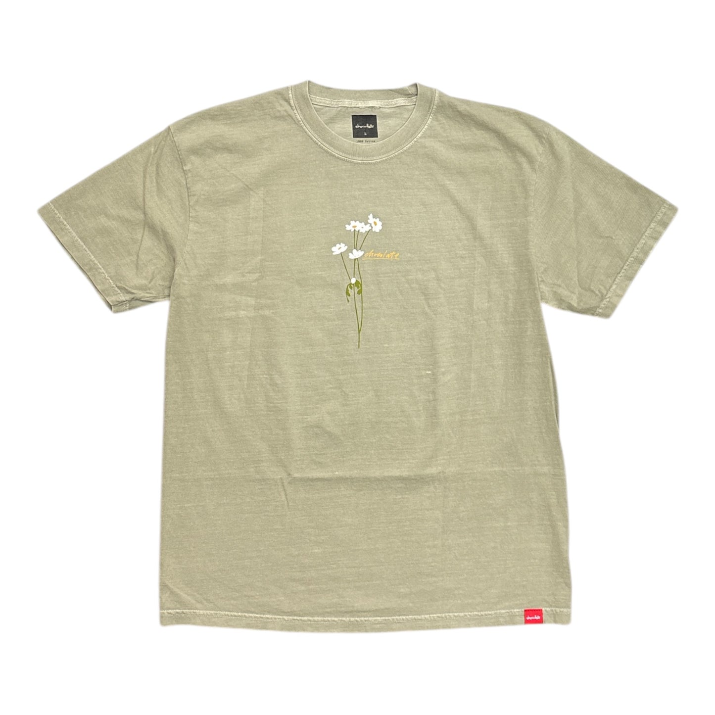 Chocolate Stems Tee- Sand