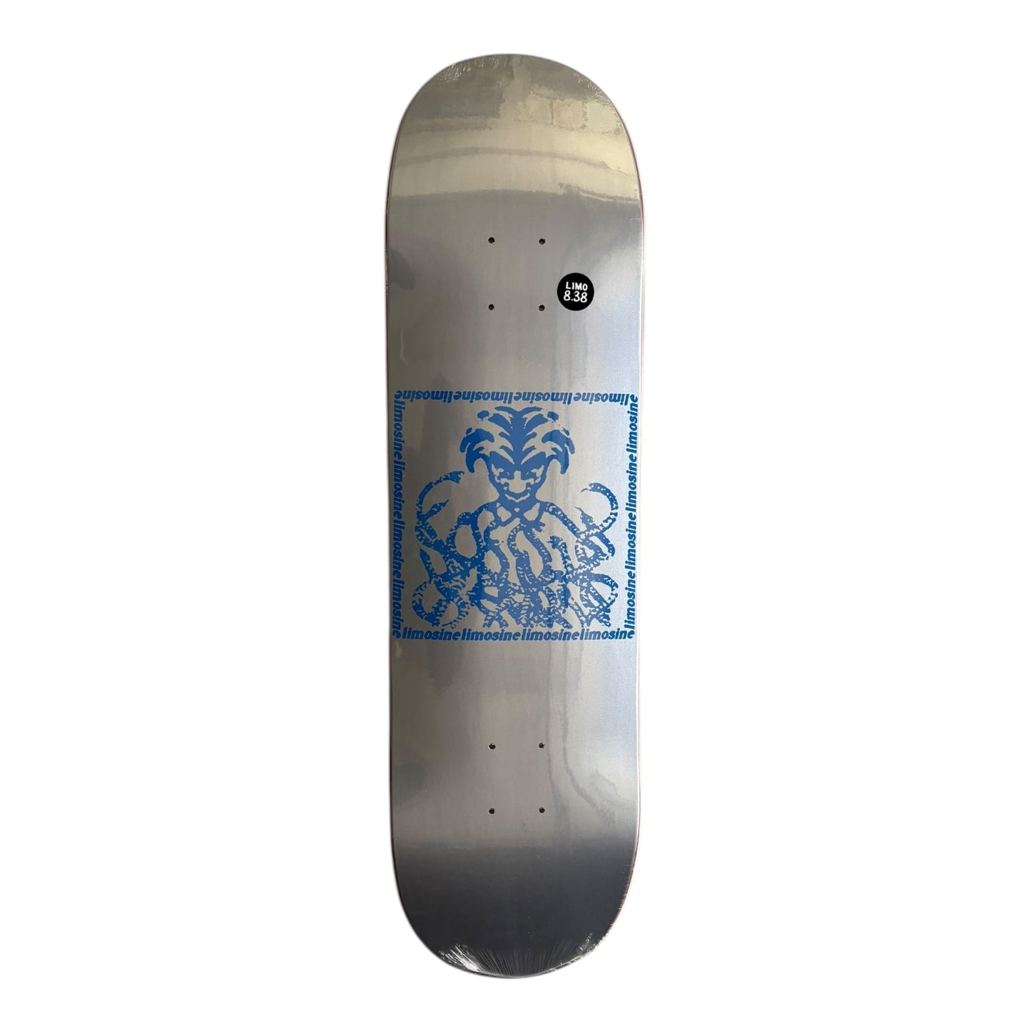 Limosine Snake Pit Deck- Silver Blue- 8.38