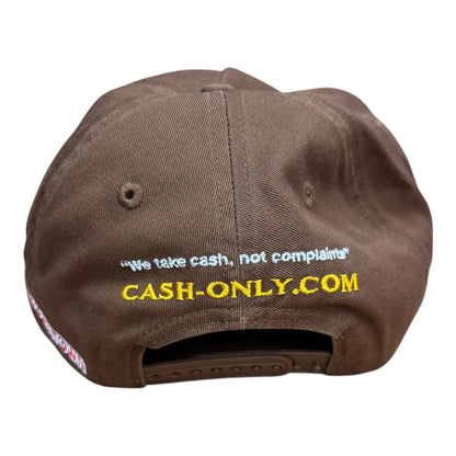 Cash Only Transport Hat- Brown
