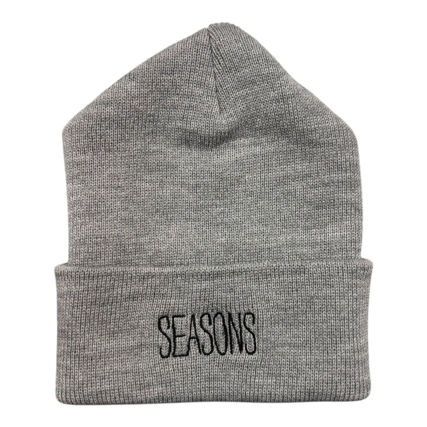 Seasons Skinny Beanie- Light Grey