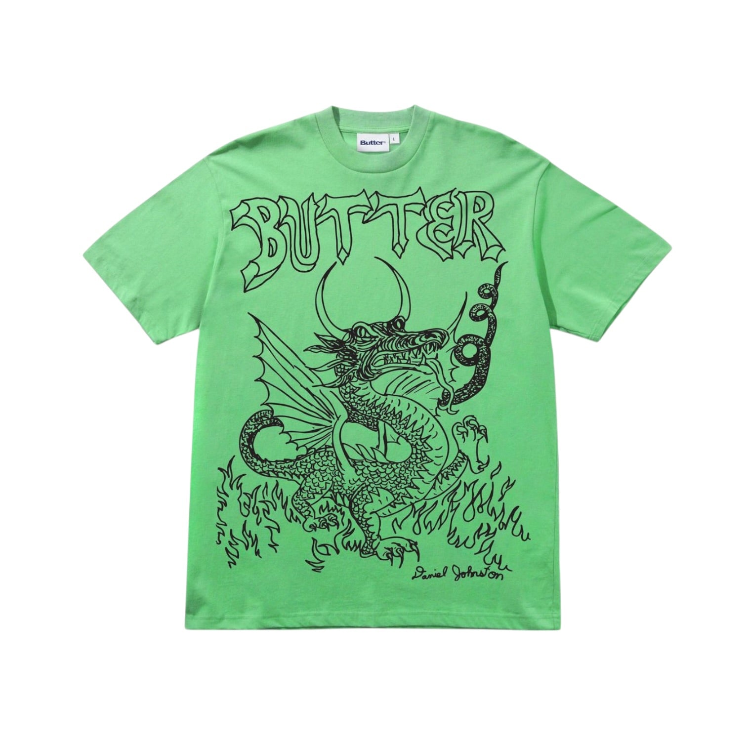 Butter Dragon Tee- Lime
