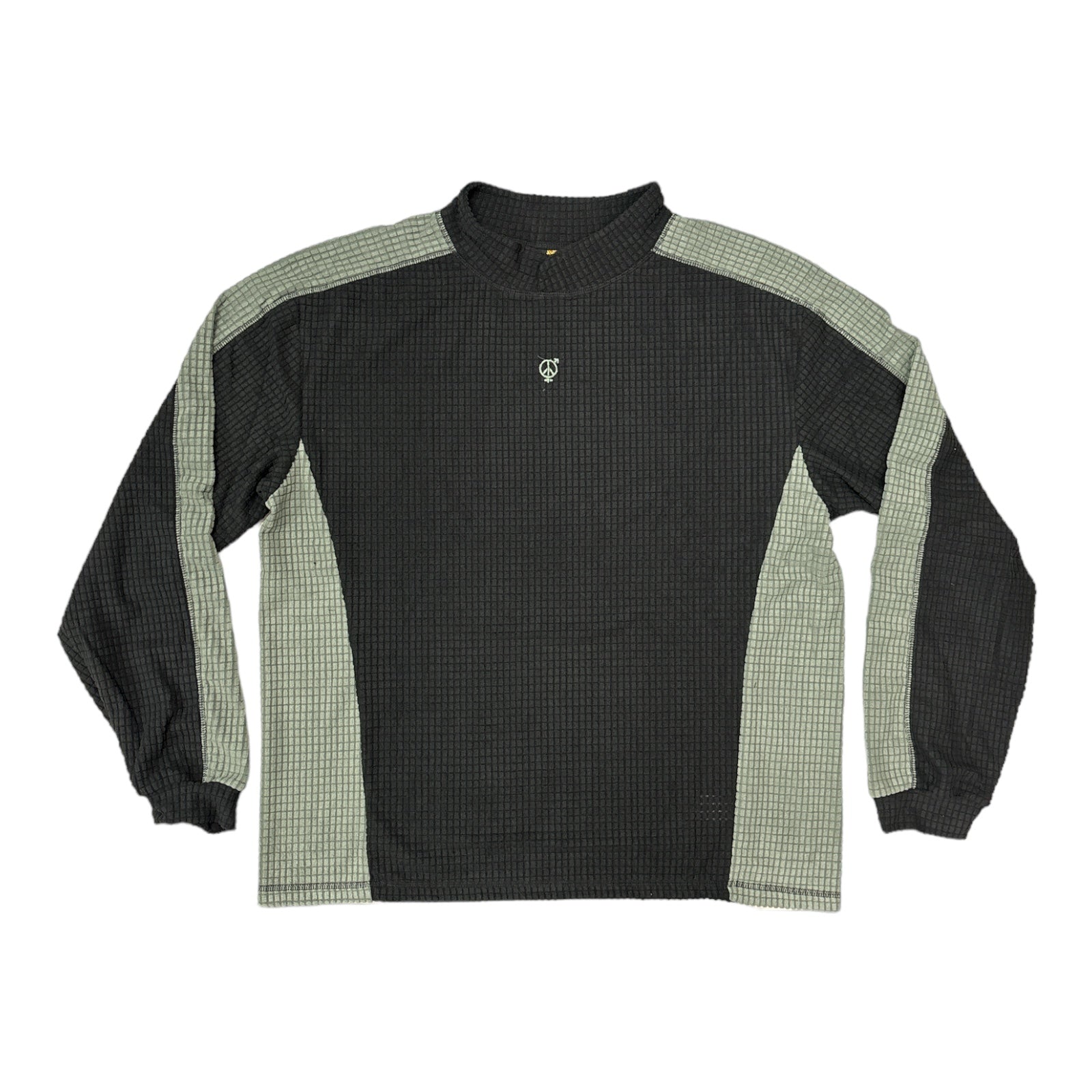 SEXHIPPIES Grid Fleece Jersey- Black/Army