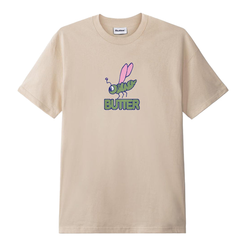 Butter Dragonfly Tee- Sand