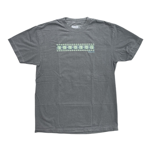 Theories Easter Island Vacation Tee- Washed Black