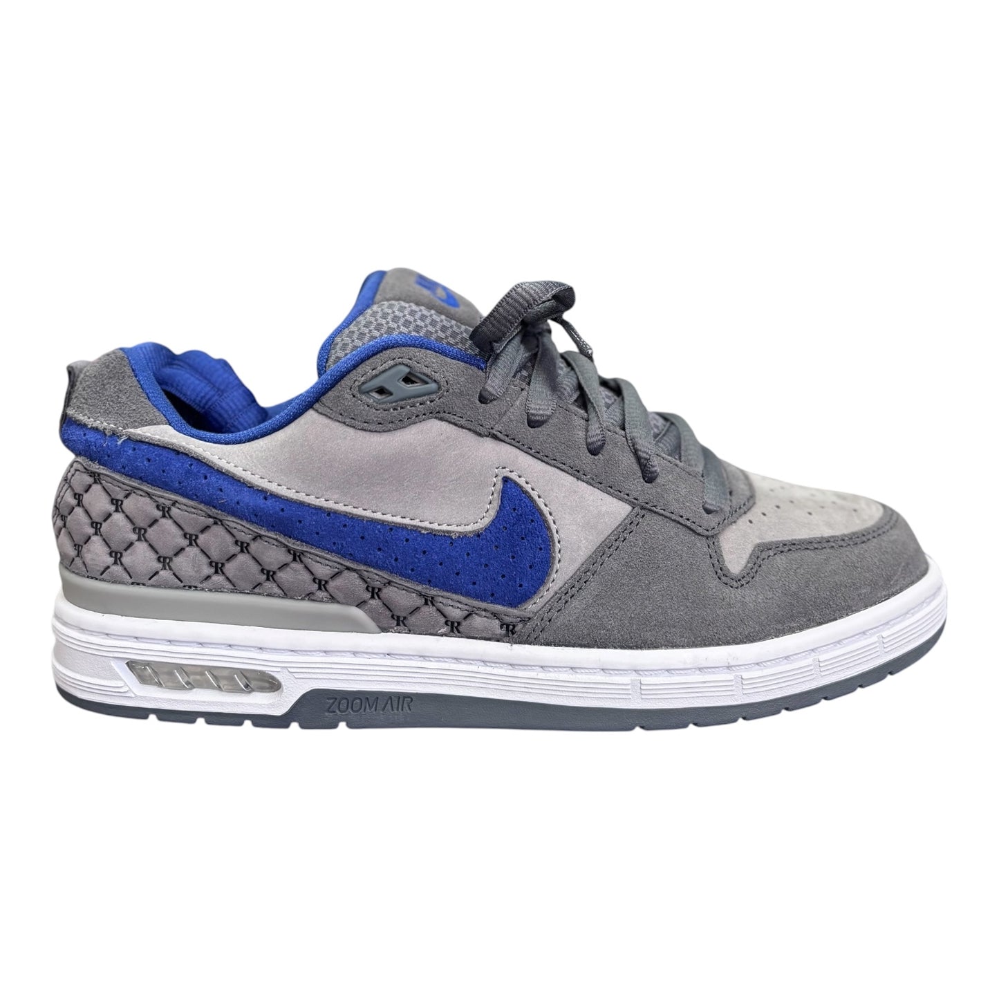 Nike SB Paul Rodriguez Zoom Air Low- Flint Grey/Deep Royal Blue
