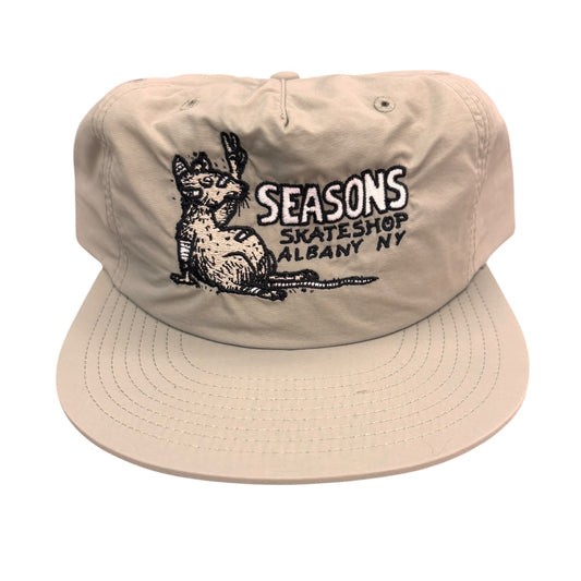 Seasons Rat Nylon Hat- Eucalyptus