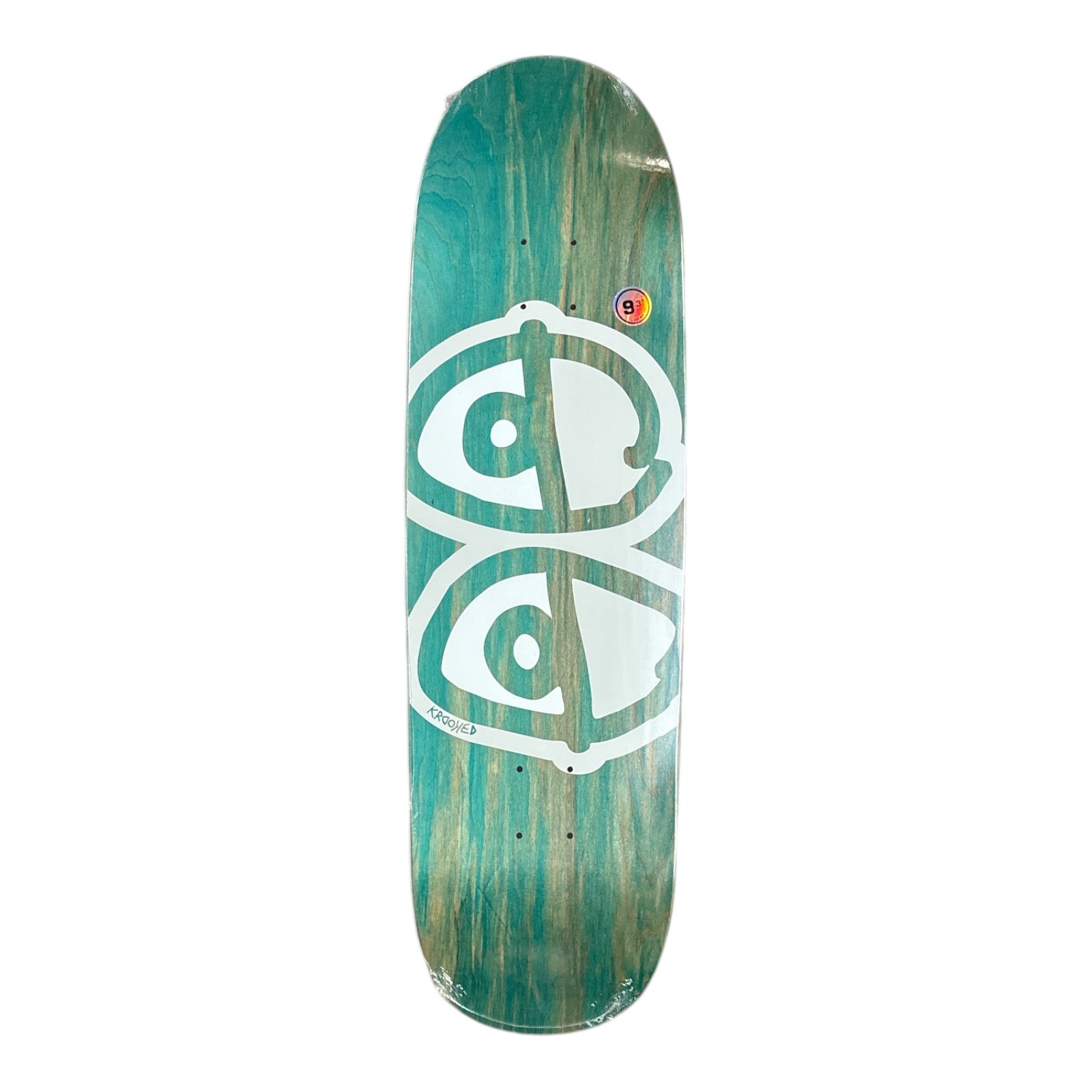 Krooked Team Eyes Shaped Deck- 9.3 FRONT