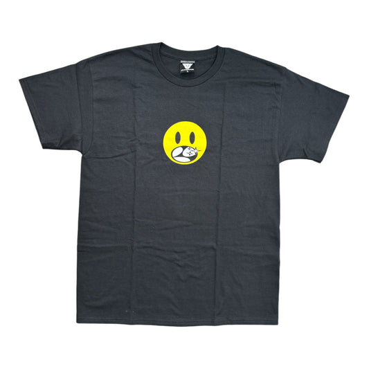 Limosine Happy Face Tee Black FRONT