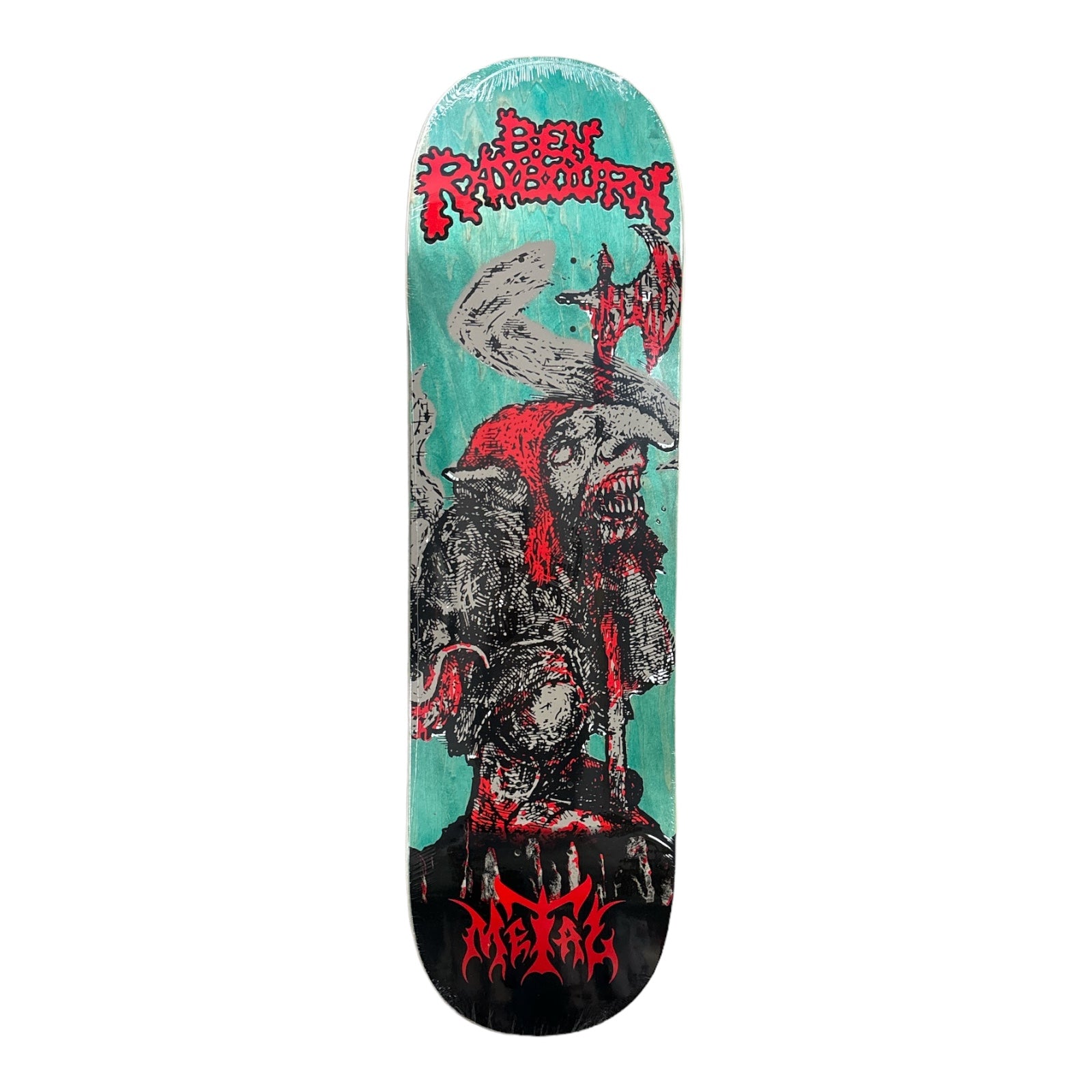 Metal Raybourn Red Caps Deck 8.6 FRONT