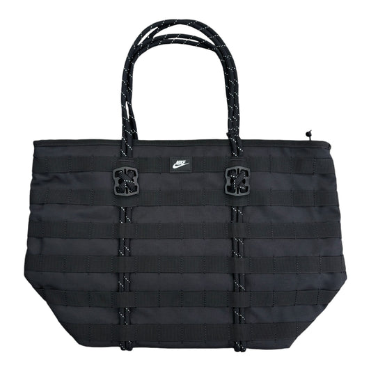 Nike RPM Tote Bag- Black/Black-White FRONT