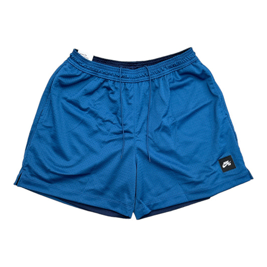 Nike SB Reversible Mesh Shorts Midnight Navy Court Blue FRONT