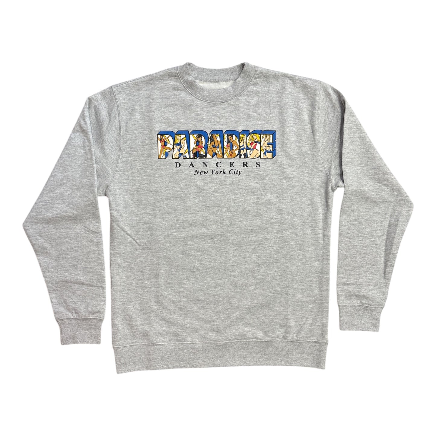 Paradise Flash Dancers II Crew Neck Gray FRONT