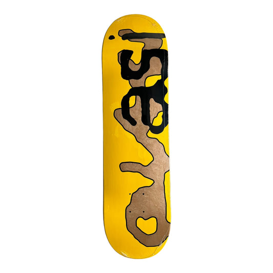 Quasi Lowercase Deck Yellow Front