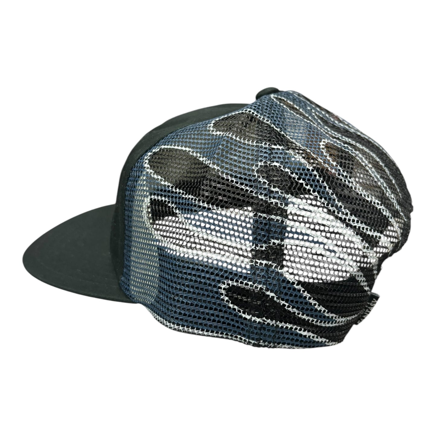 Sci-Fi Fantasy Biker Logo Hat- Black BACK