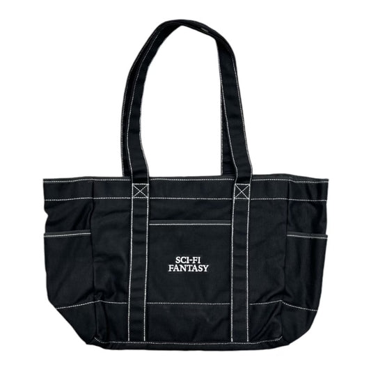 Sci-Fi Fantasy Daily Tote Black FRONT