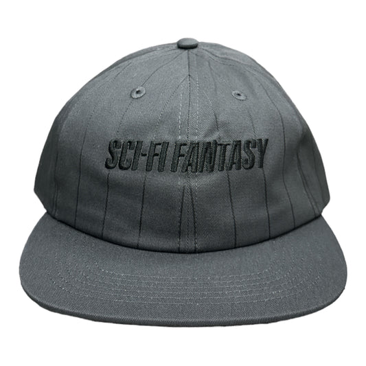 Sci-Fi Fantasy Fast Stripe Hat Charcoal FRONT