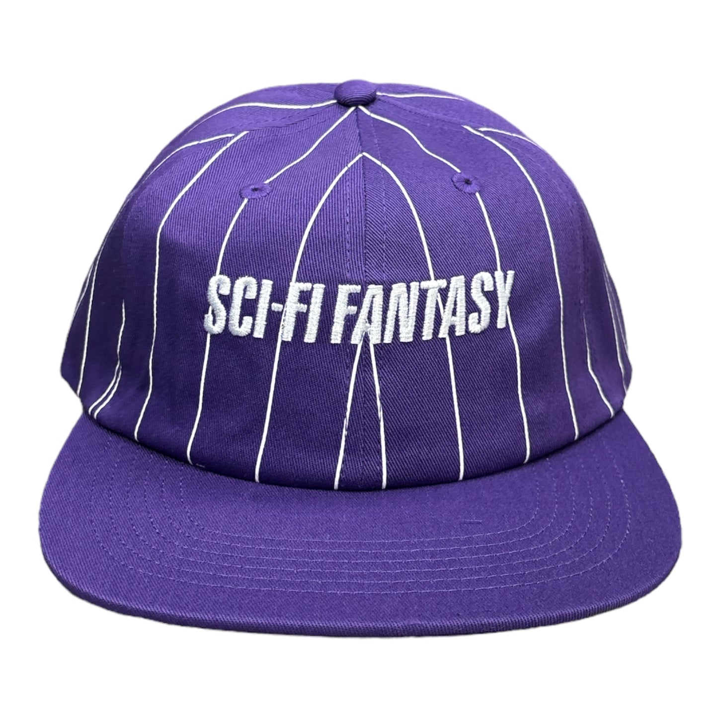 Sci-Fi Fantasy Fast Stripe Hat Purple FRONT