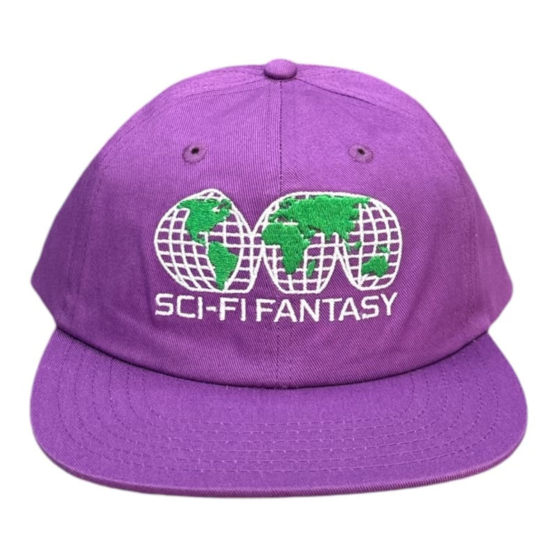 Sci-Fi Fantasy Global Hat- Purple FRONT