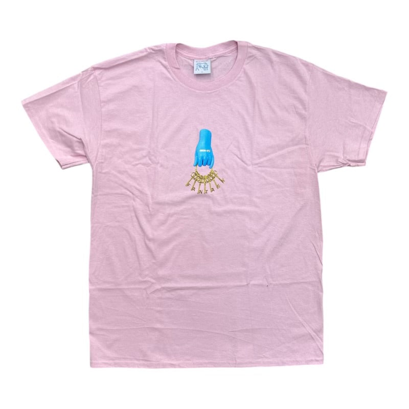 Sci-Fi Fantasy Keys Tee- Pink FRONT