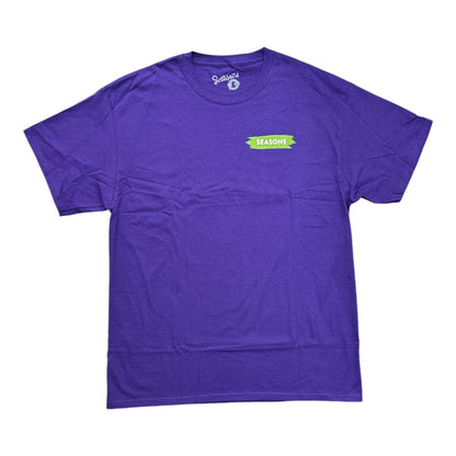 Seasons Claw Tee- Purple FRONT