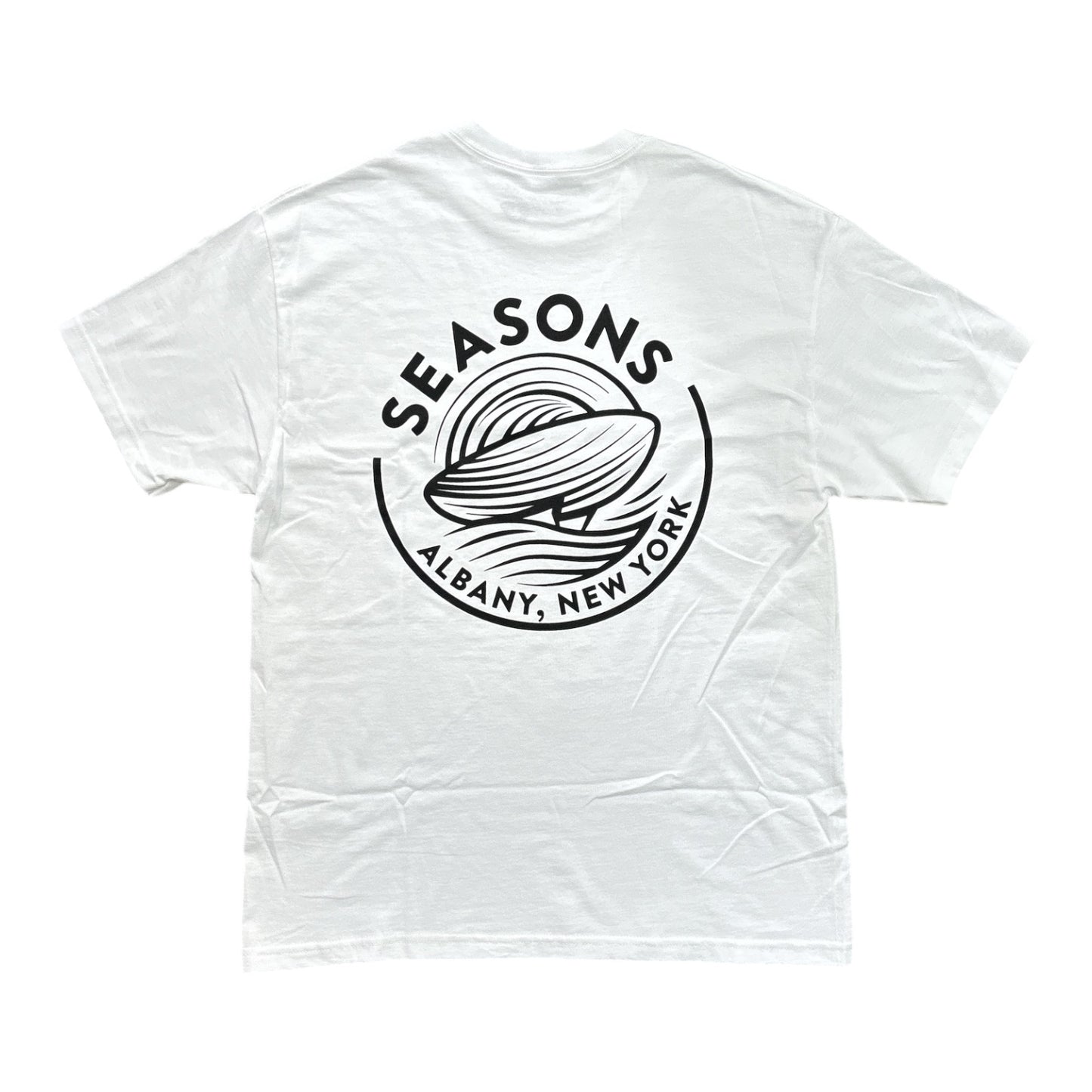 Seasons Seasons Claw Tee- White BACK